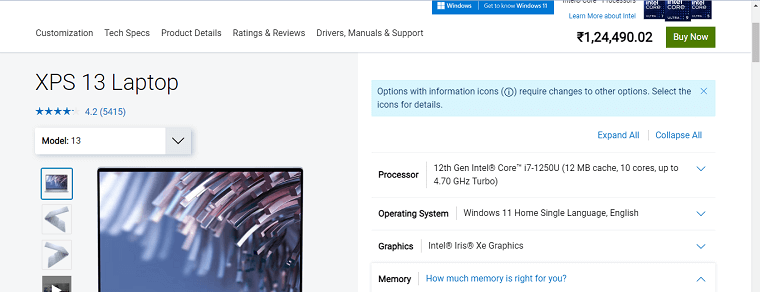 Dell XPS 13 - DSers