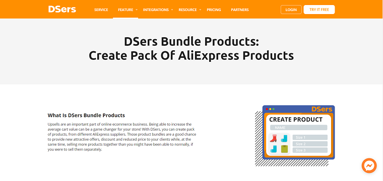 DSers Bundle Products - DSers