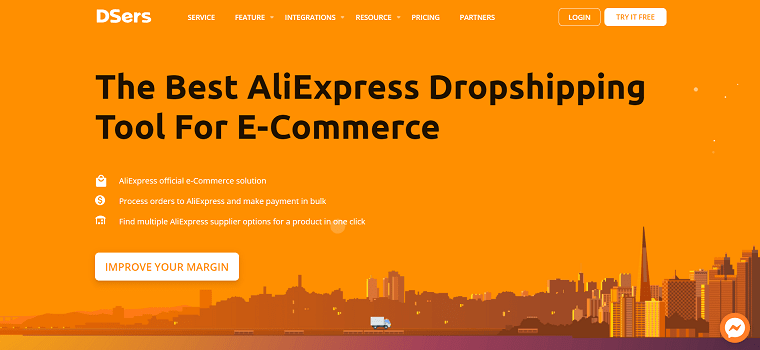 DSers Homepage  - DSers
