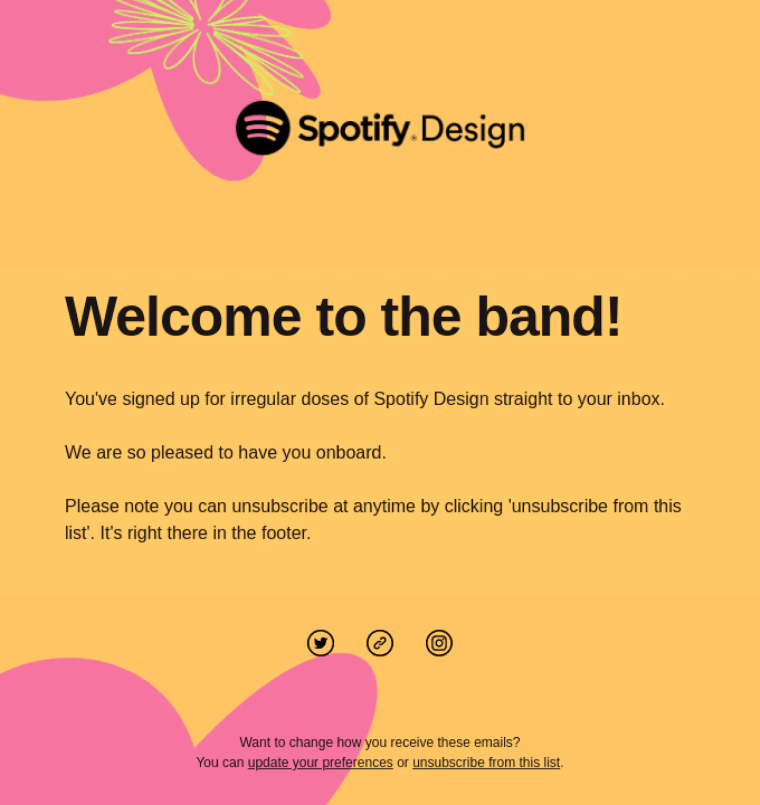 welcome email - DSers