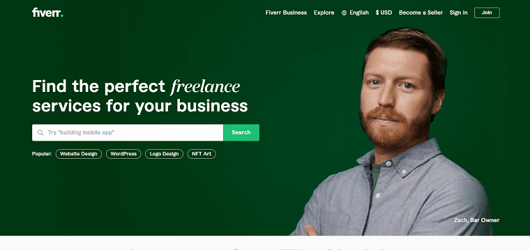 Fiverr Homapage - DSers