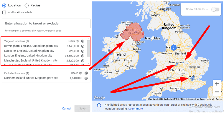 Geo-Targeting - DSers