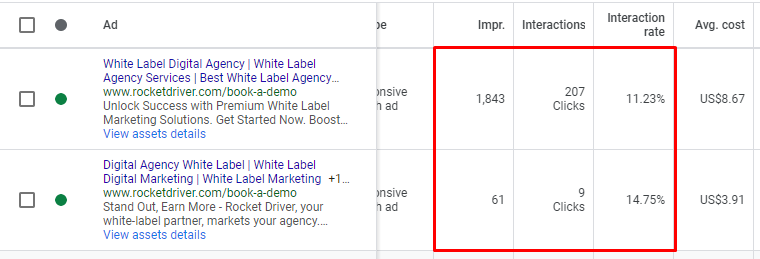 Google Ads - Engagement - DSers