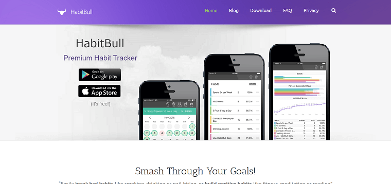 HabitBull Homepage - DSers