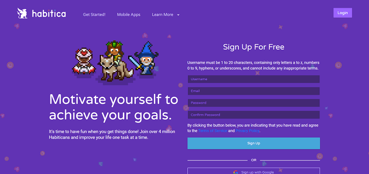 Habitica Homepage - DSers