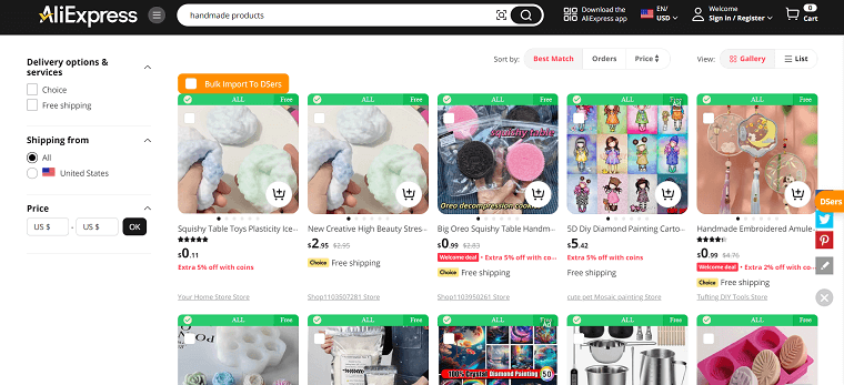 Handmade Products - DSers