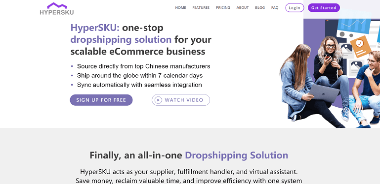 HyperSKU site - DSers