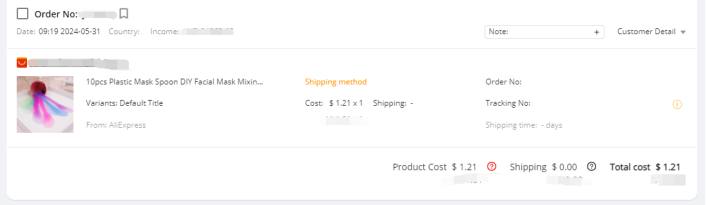 automatical order fulfillment