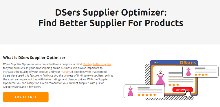 Use DSers Supplier Optimizer - DSers
