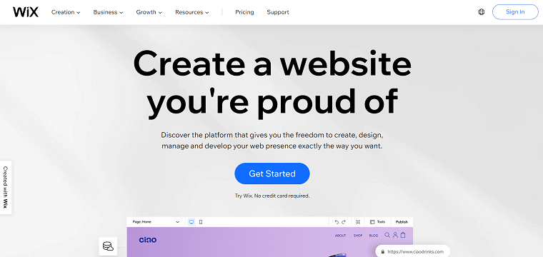 Landin Page Concise Copy by Wix - DSers