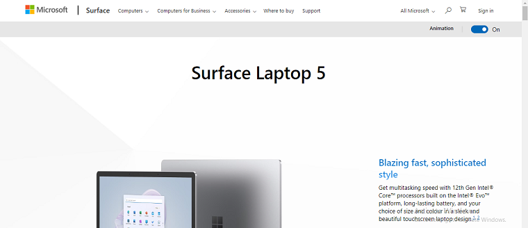 Microsoft Surface Laptop 5 - DSers