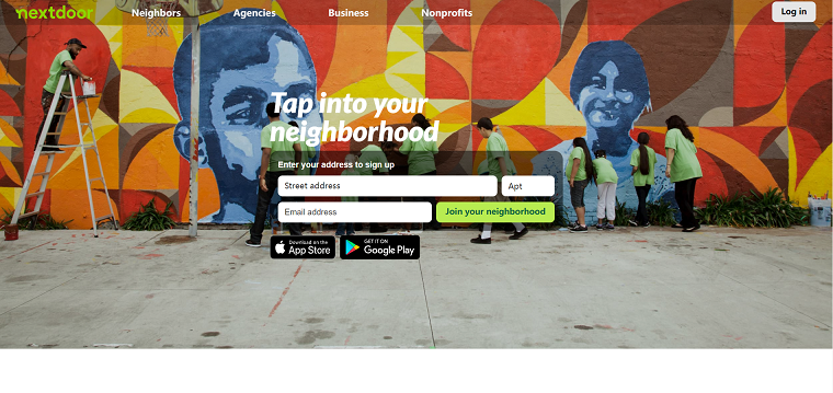 Nextdoor Homapage - DSers