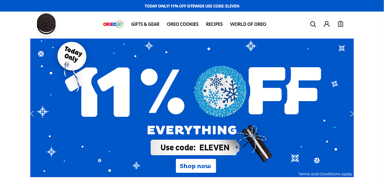 Oreo Homepage - DSers
