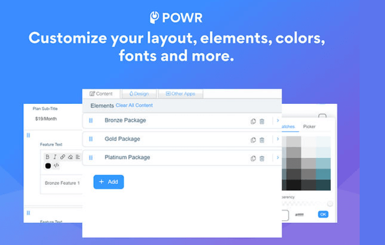 Price Table by POWR - DSers