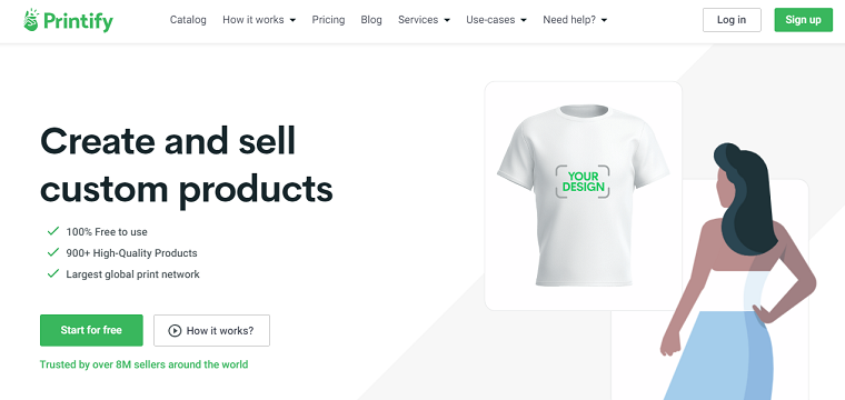 Printify Homepage - DSers