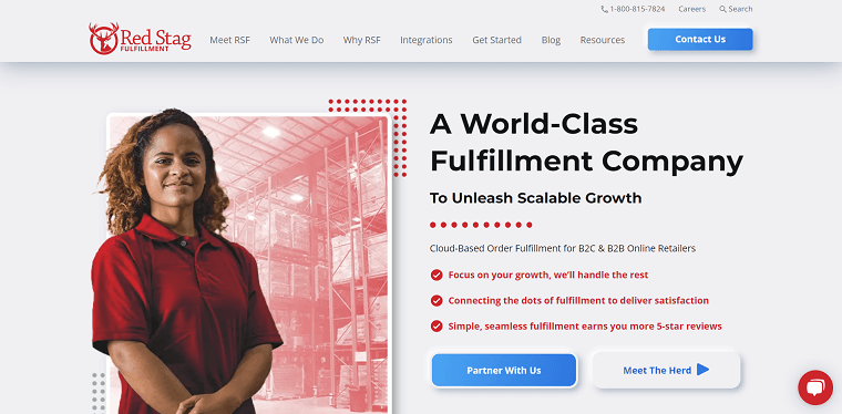 Red Stag Fulfillment Homepage - DSers