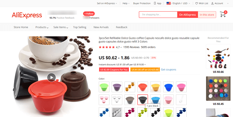 Reusable Coffee Capsules
