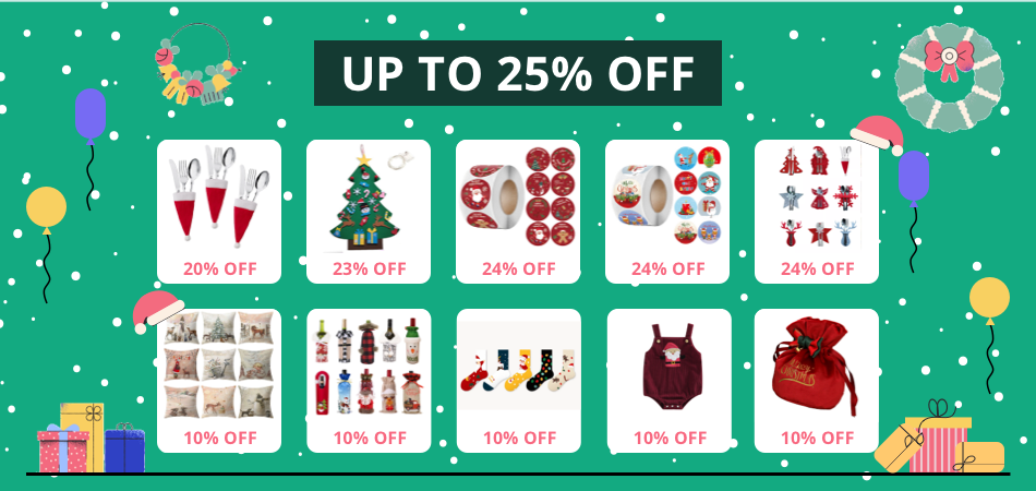 Reward Season for Christmas! Enjoy a 5%-25% Discount - DSers