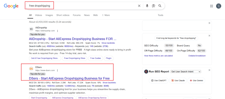 SEO - DSers