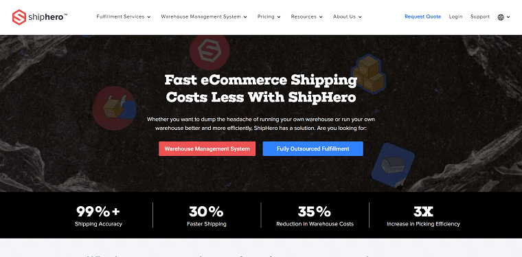 ShipHero Homepage - DSers