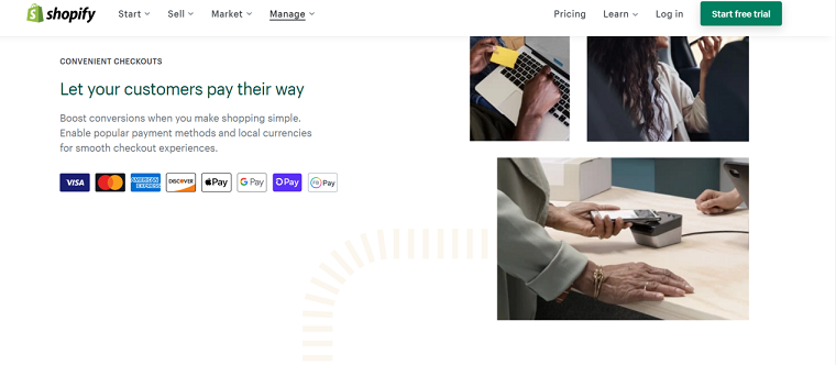 Shopify payments