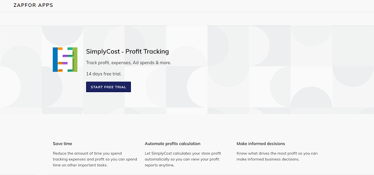 Simply Cost Main Page - DSers