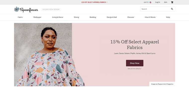 SpoonFlower Homepage - DSers