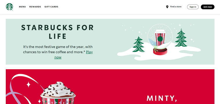 Starbucks Homepage - DSers