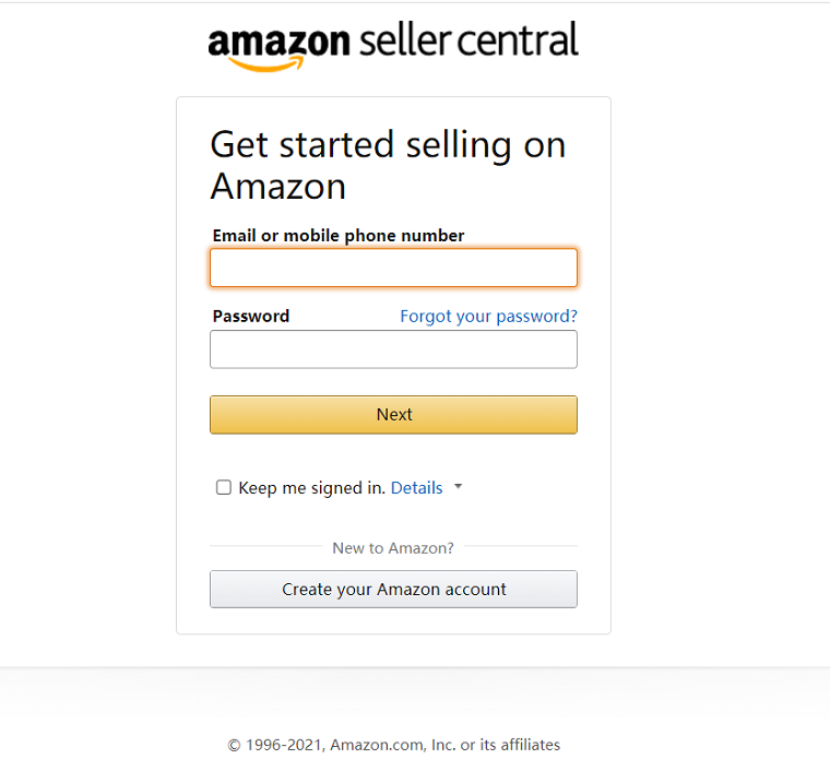 step 1- create your Amazon seller account - DSers