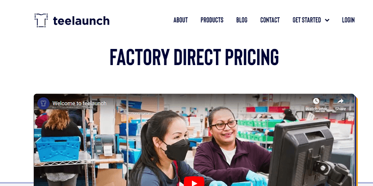 Teelaunch Homepage - DSers