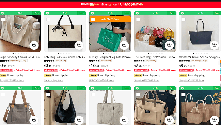 Tote Bags - DSers