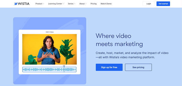 Wistia Homepage - DSers
