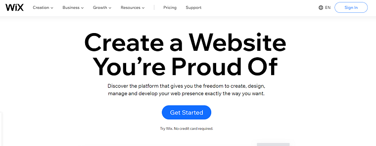 Wix Homepage - DSers