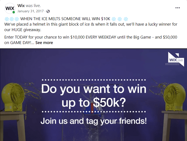 2. Wix: Melt the Ice - DSers
