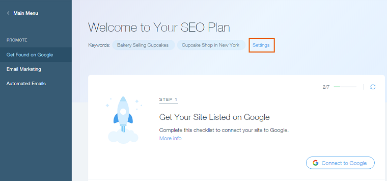 Wix SEO WIZ