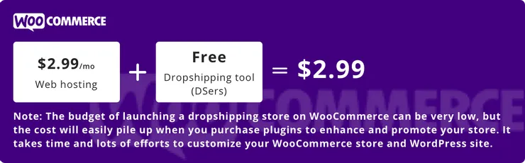 WooCommerce dropshipping starting price - DSers