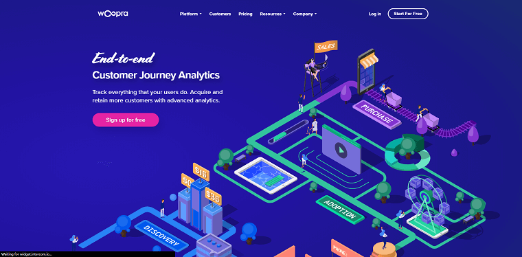 Woopra Homepage - DSers