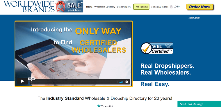 Worldwide Brands site - DSers