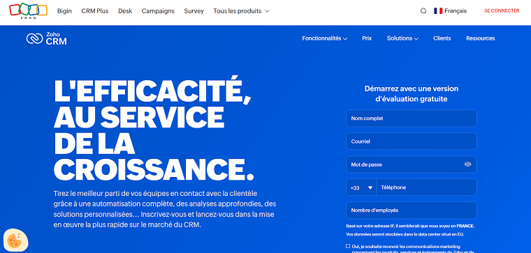 Zoho CRM - DSers